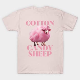 Cotton Candy Sheep Funny T-Shirt